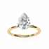 Bella - Yellow Gold - pear-angle-2