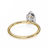 Bella - Yellow Gold - pear-angle
