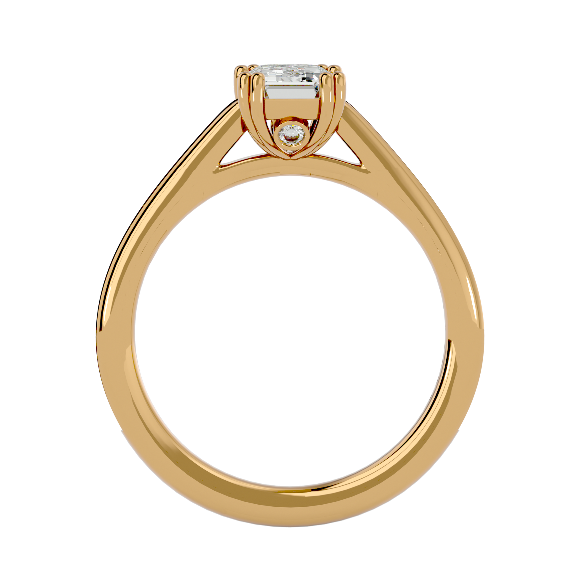 Bianca - Yellow Gold - bianca-YG-emerald-front_2