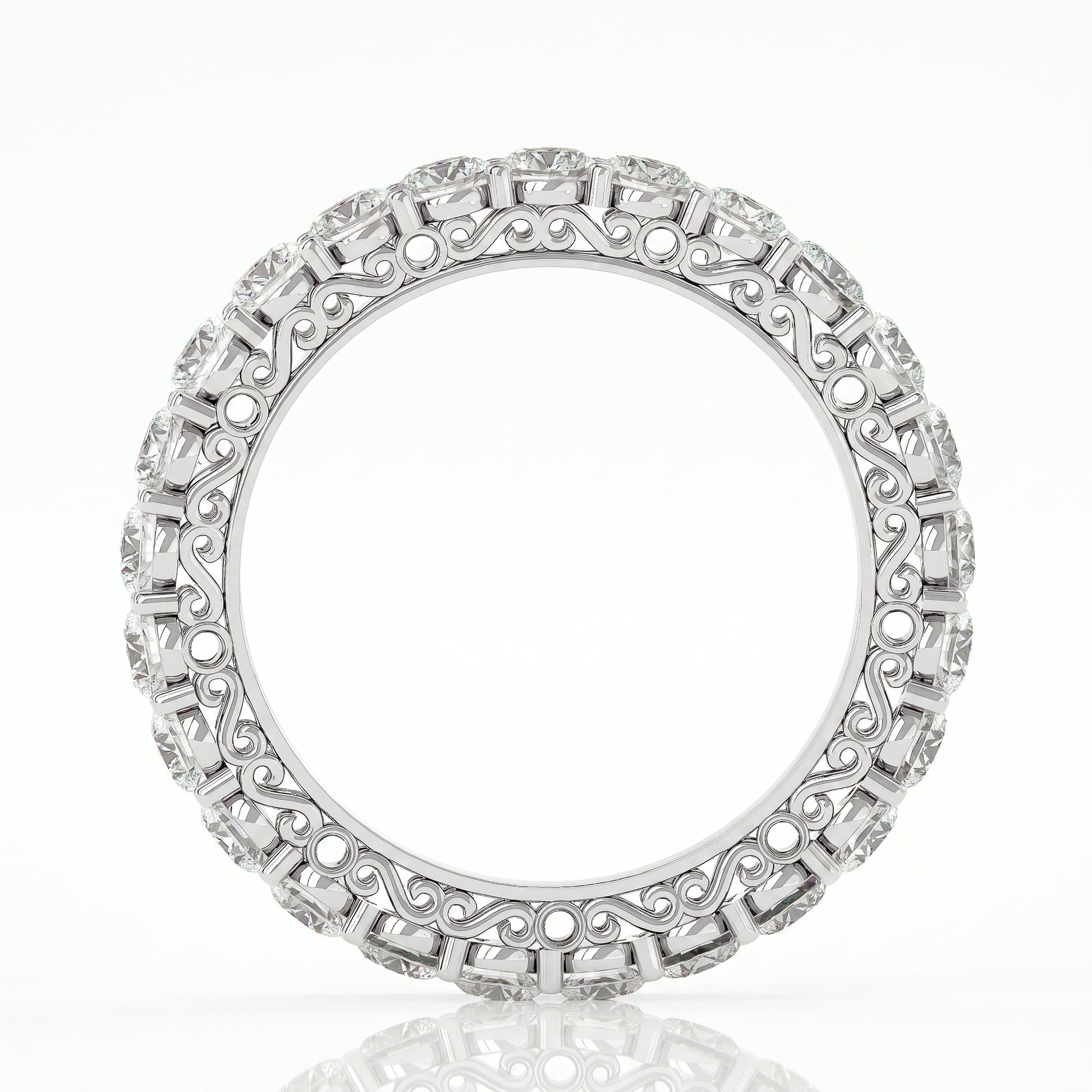 Brooke - White Gold - brooke-WG-round-front