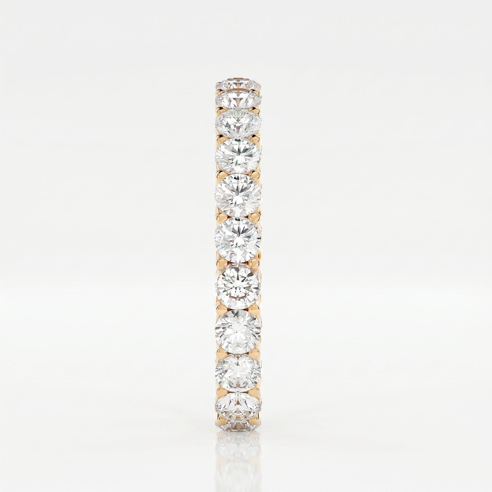 Brooke - Yellow Gold - brooke-YG-round-side