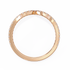Lyra - Rose Gold - cad_242-RG-round-top
