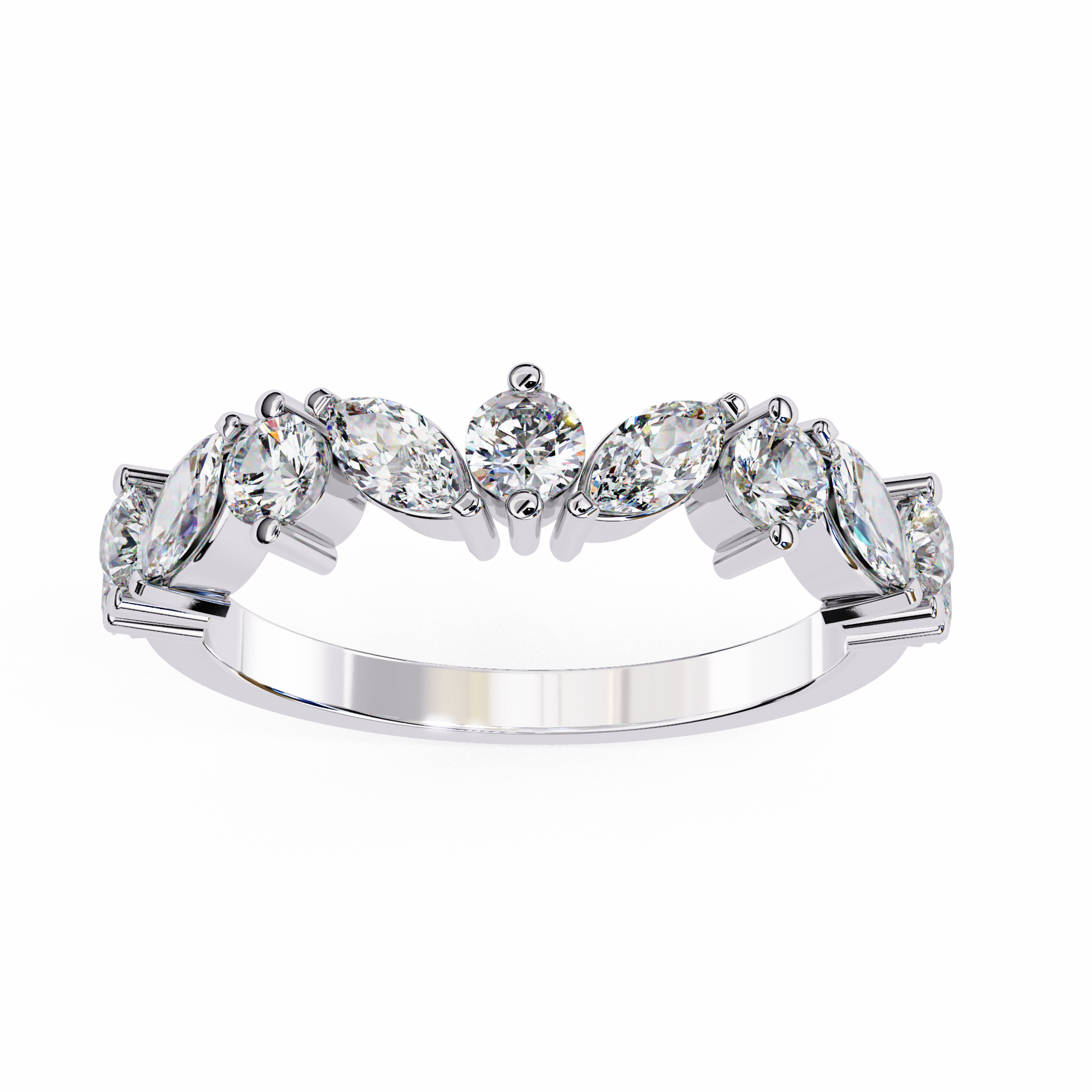 Vesper - White Gold - cad_244-WG-round-angle