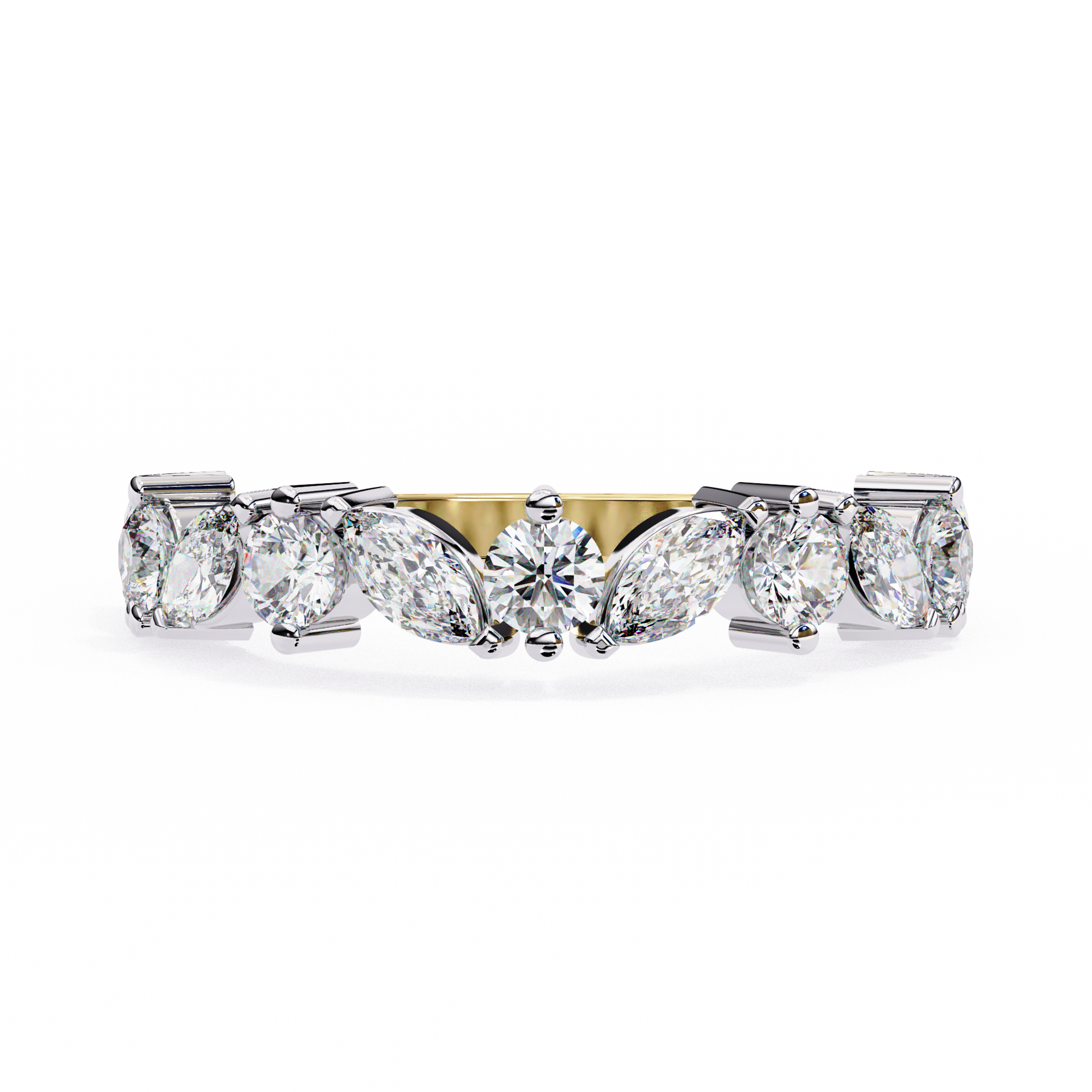 Vesper - Yellow Gold - cad_244-YG-round-front