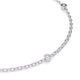 Calla - Round Lab-Grown Diamond Chain Bracelet in Sterling Silver