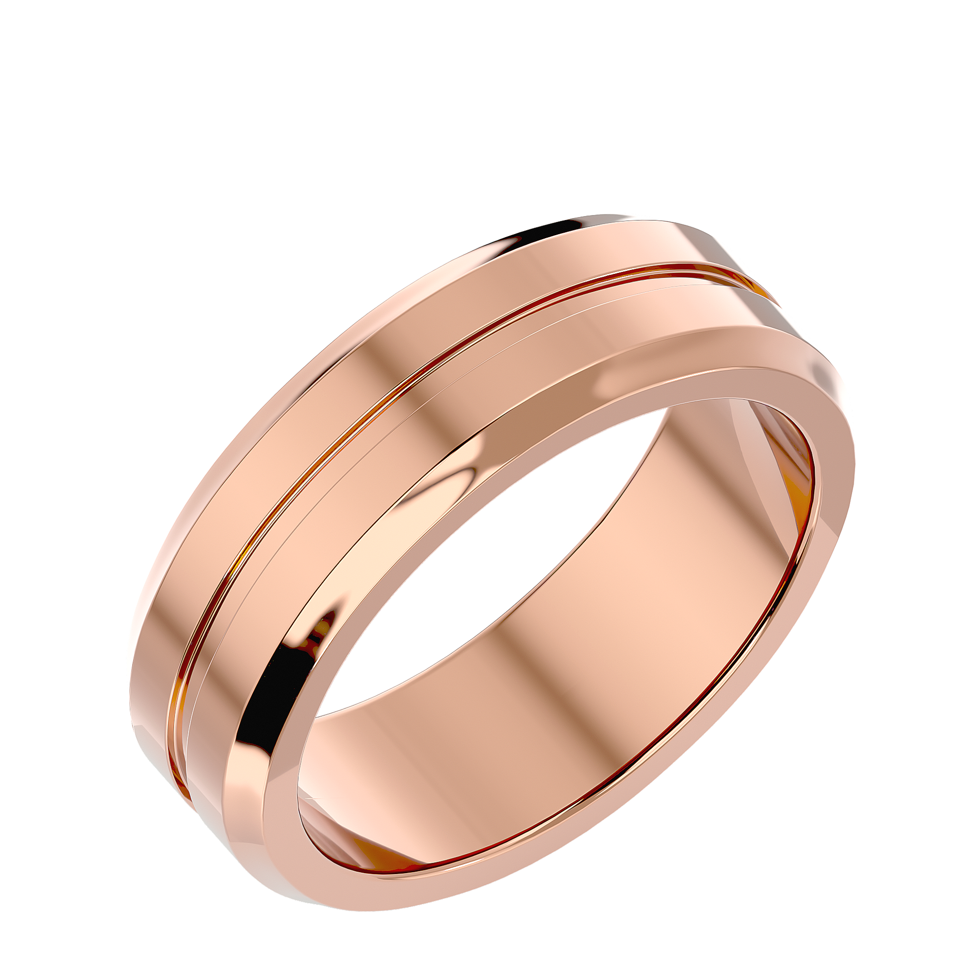 Camille - Rose Gold - band-angle