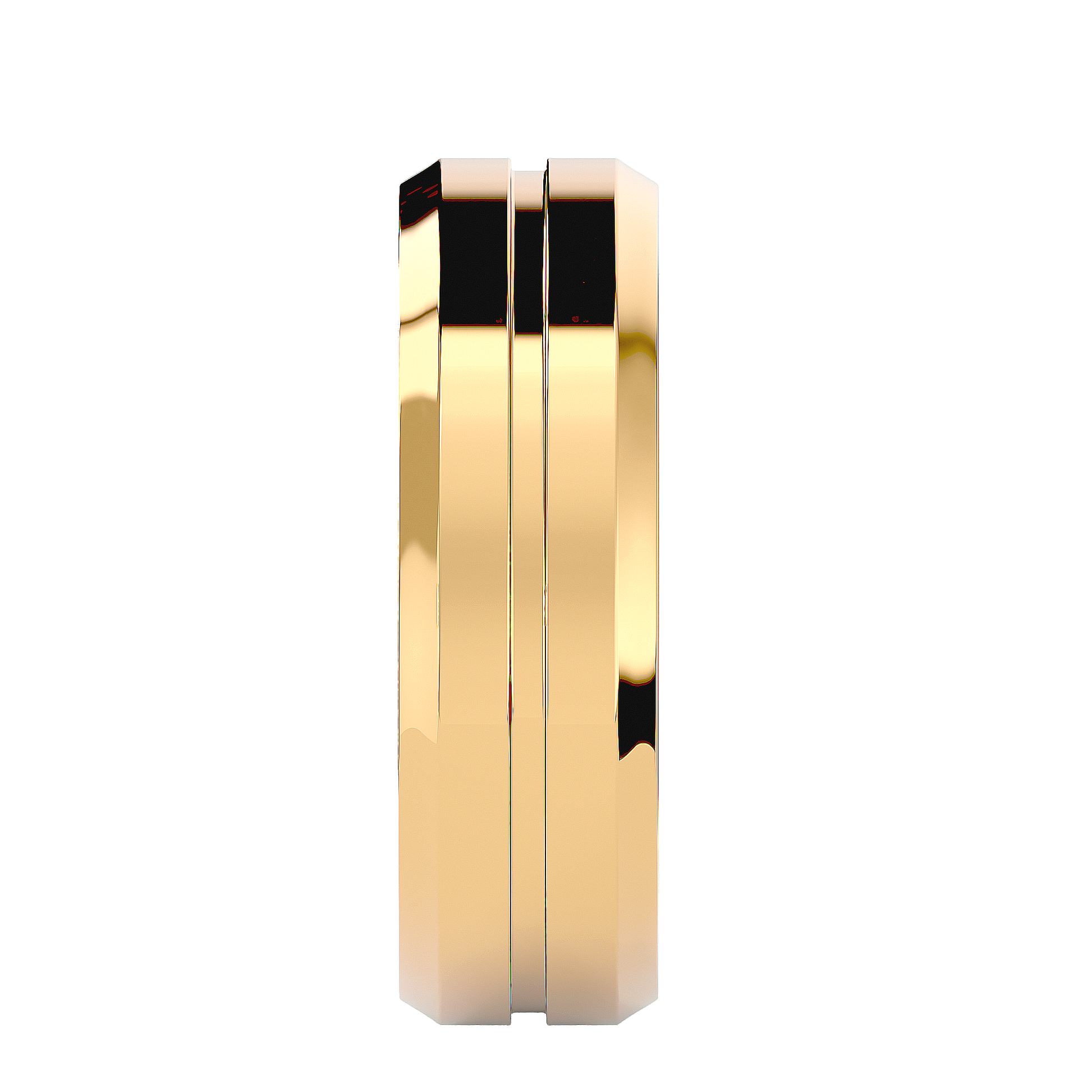 Camille - Yellow Gold - band-side