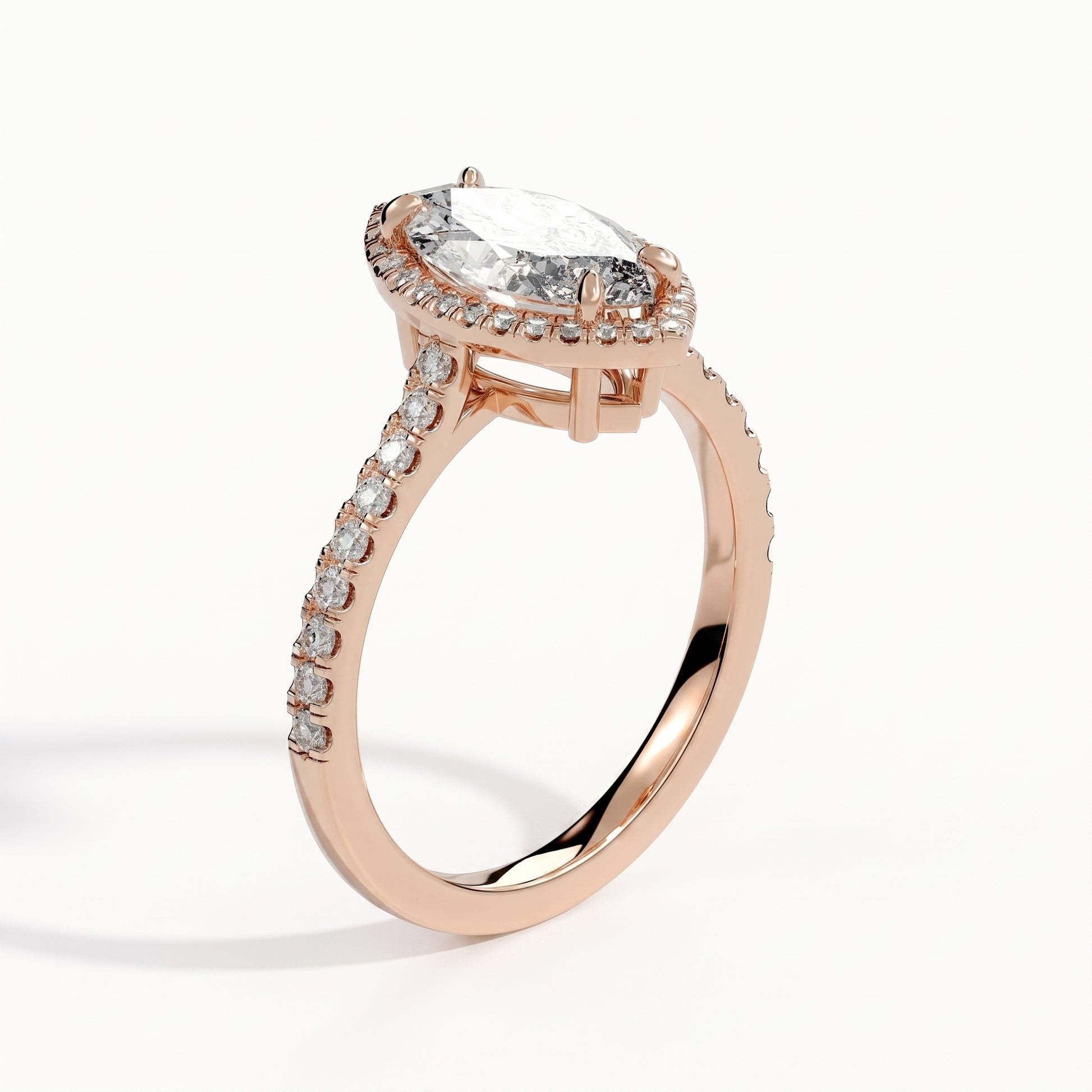 Carrie - Rose Gold - carrie-RG-marquise-angle