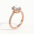 Carrie - Rose Gold - carrie-RG-oval-angle