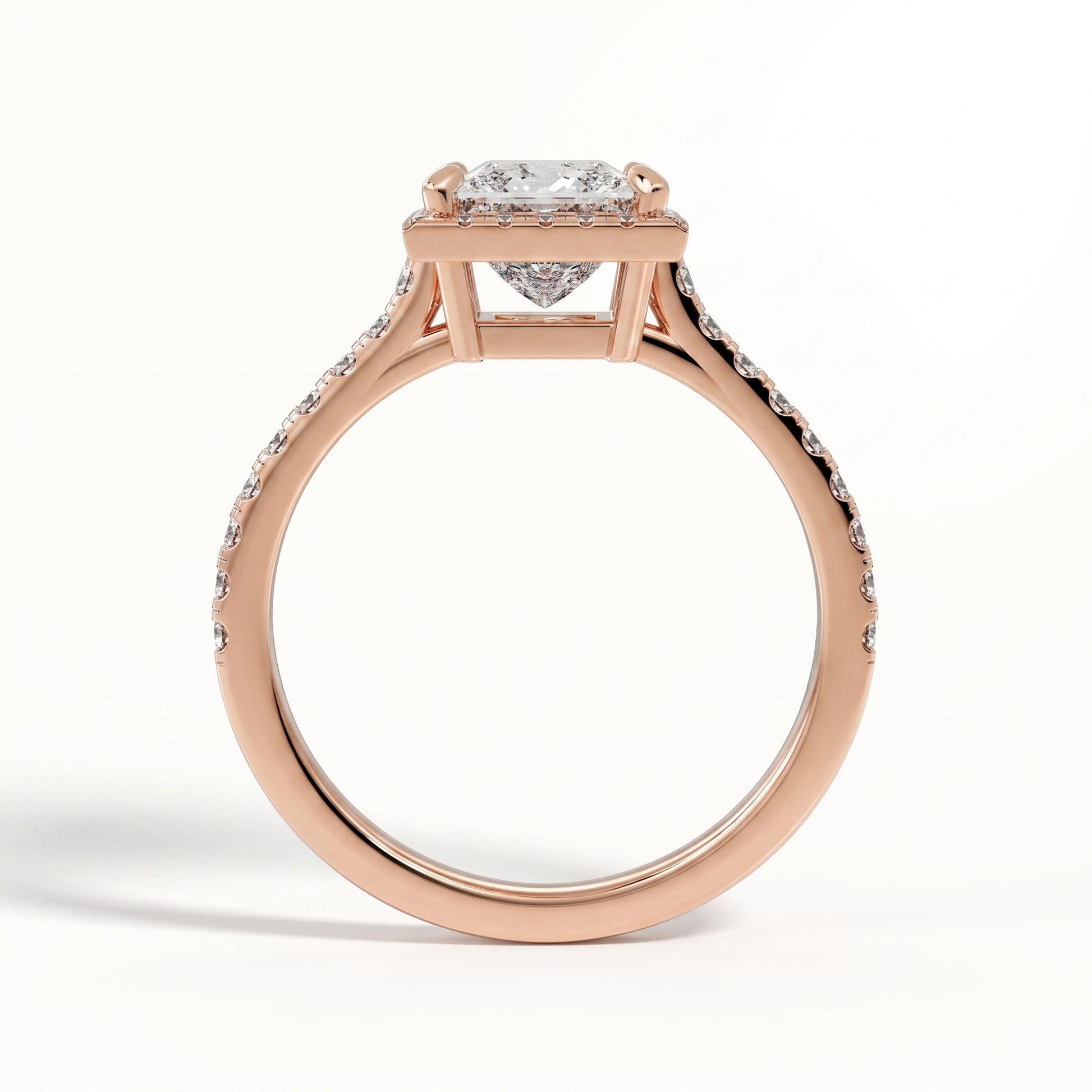Carrie - Rose Gold - carrie-RG-princess-front