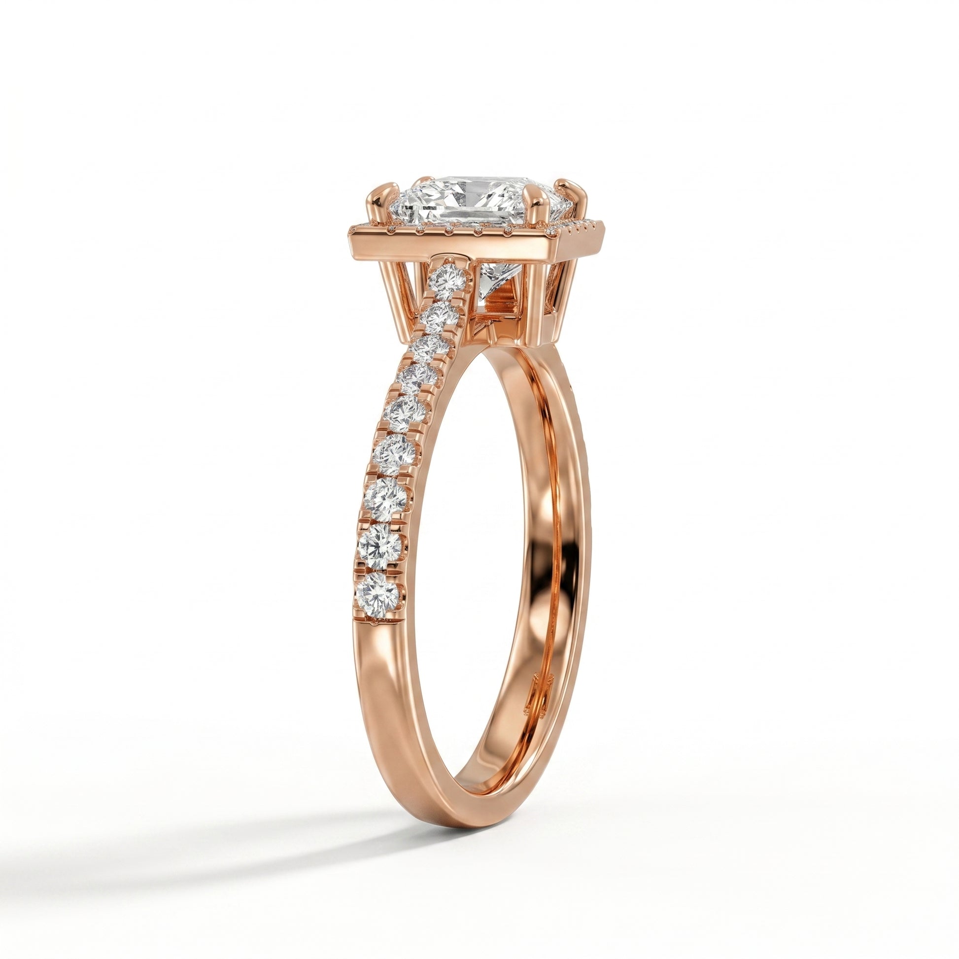 Carrie - Rose Gold - carrie-RG-princess-side