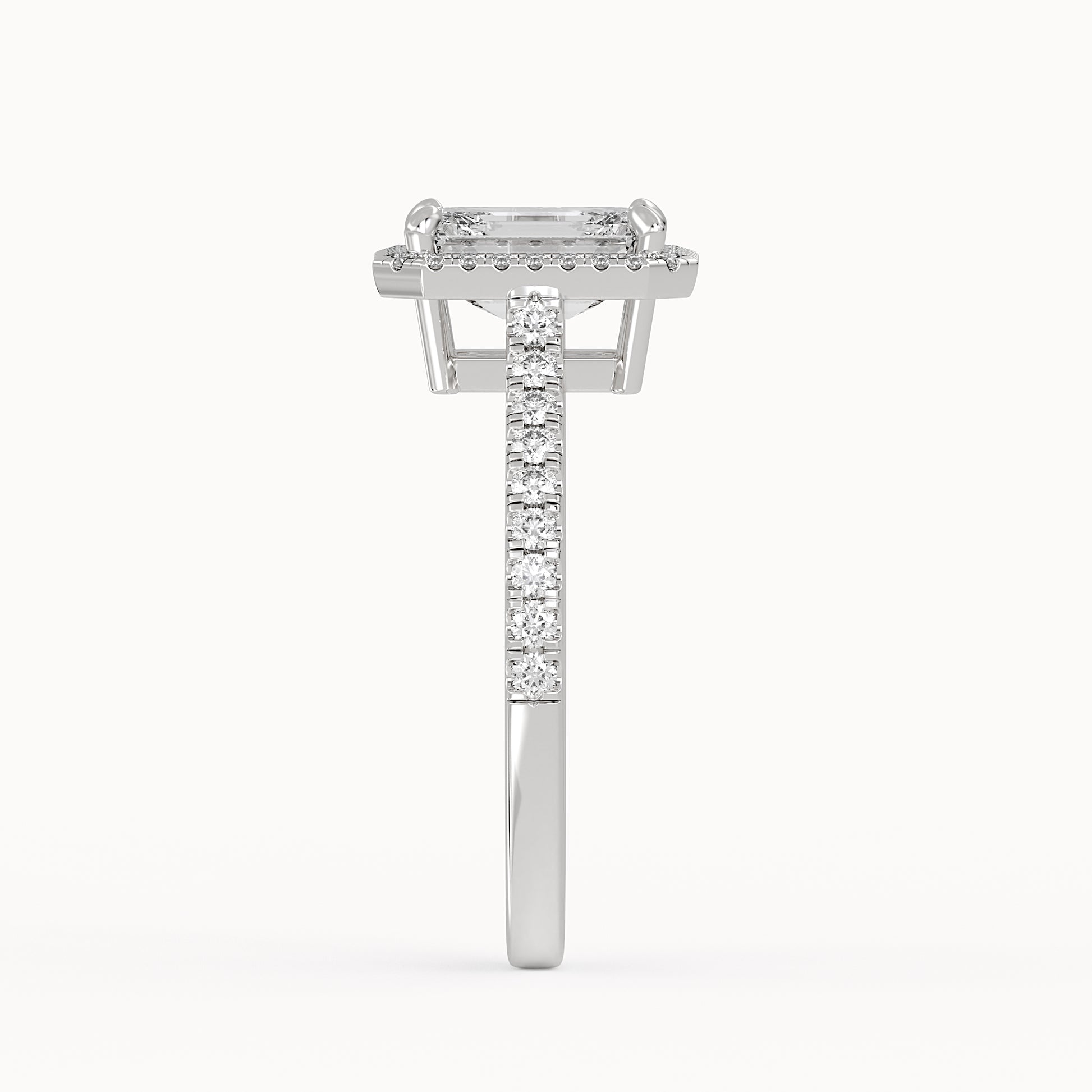 Carrie - White Gold - carrie-WG-emerald-side