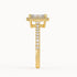 Carrie - Yellow Gold - carrie-YG-emerald-side