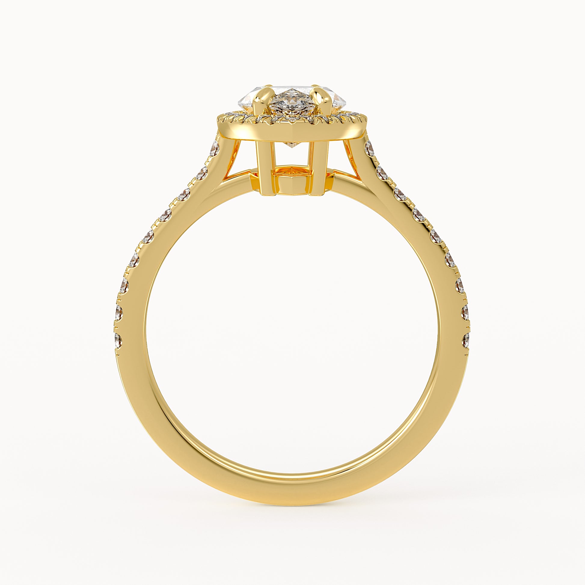 Carrie - Yellow Gold - carrie-YG-marquise-front