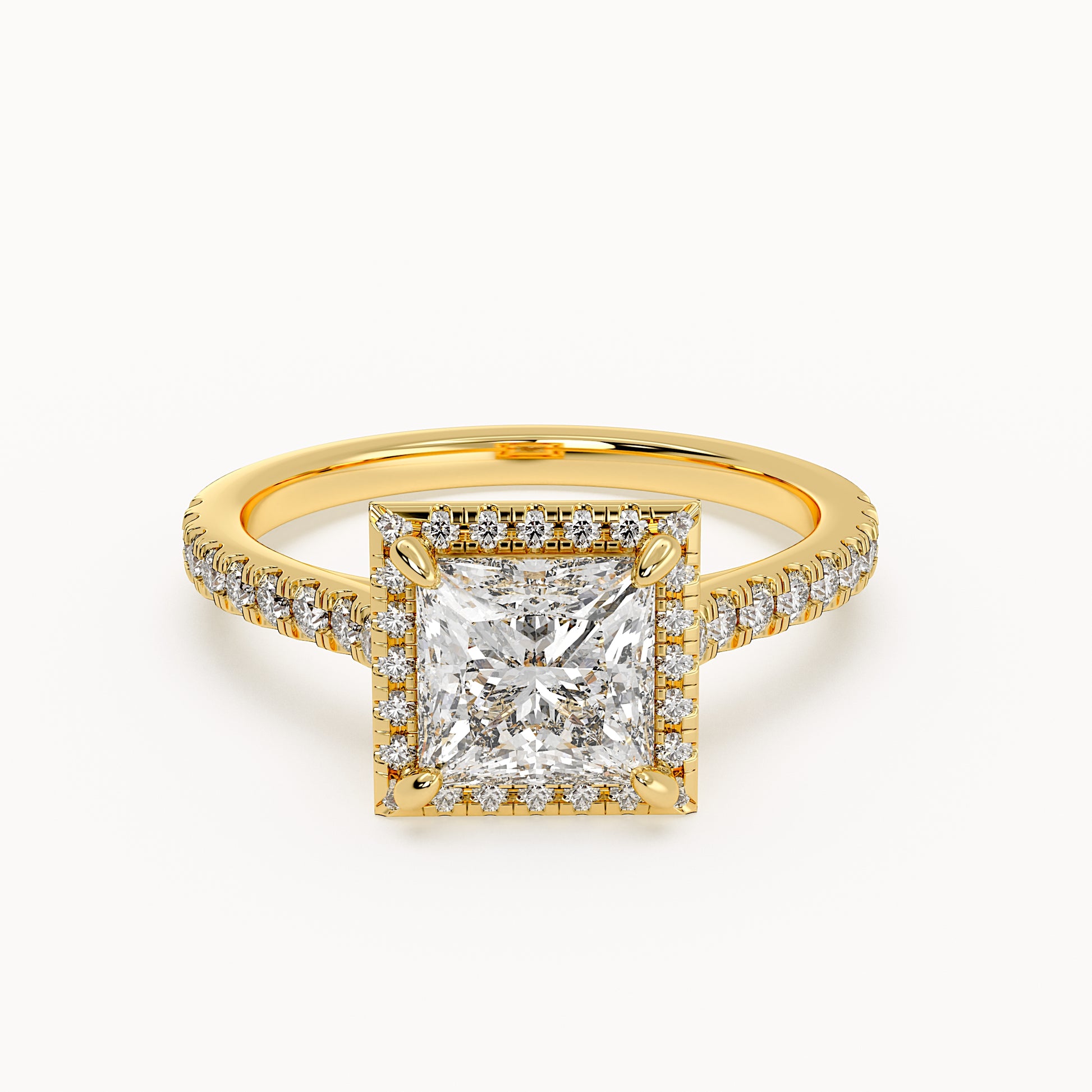 Carrie - Yellow Gold - carrie-YG-princess-hero