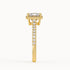 Carrie - Yellow Gold - carrie-YG-princess-side