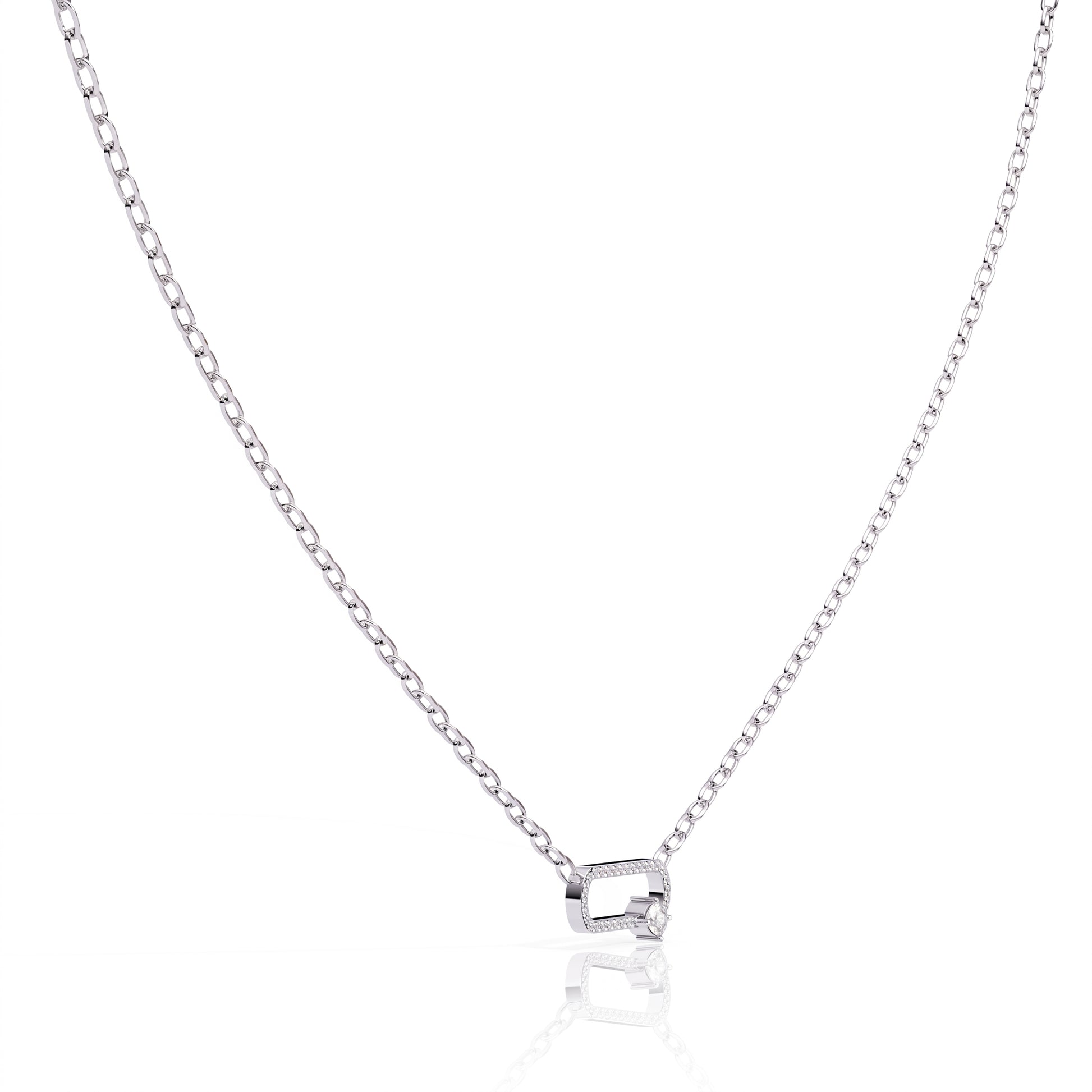 Celestine - White Gold - celestine-WG-cushion-angle