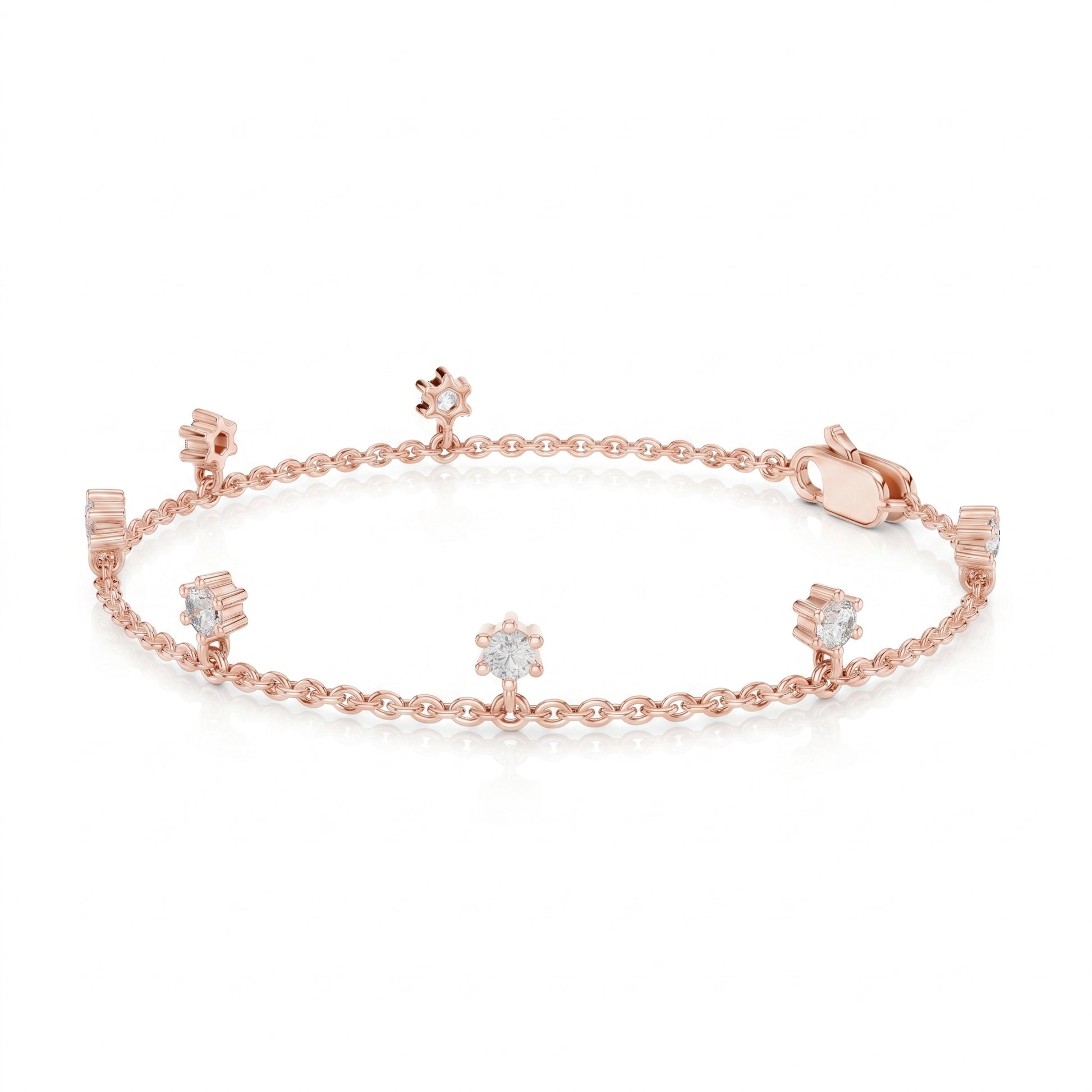 Cleo - Rose Gold - cleo-RG-round-angle