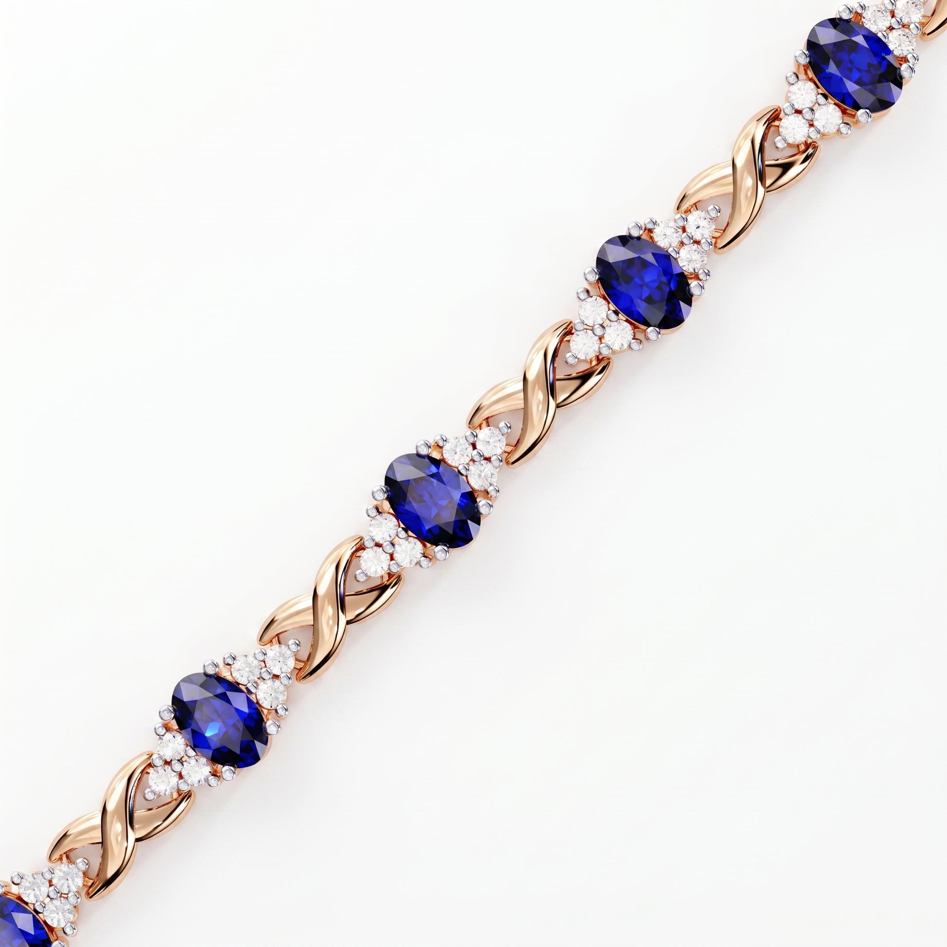 Clio - Rose Gold - clio-RG-oval-close