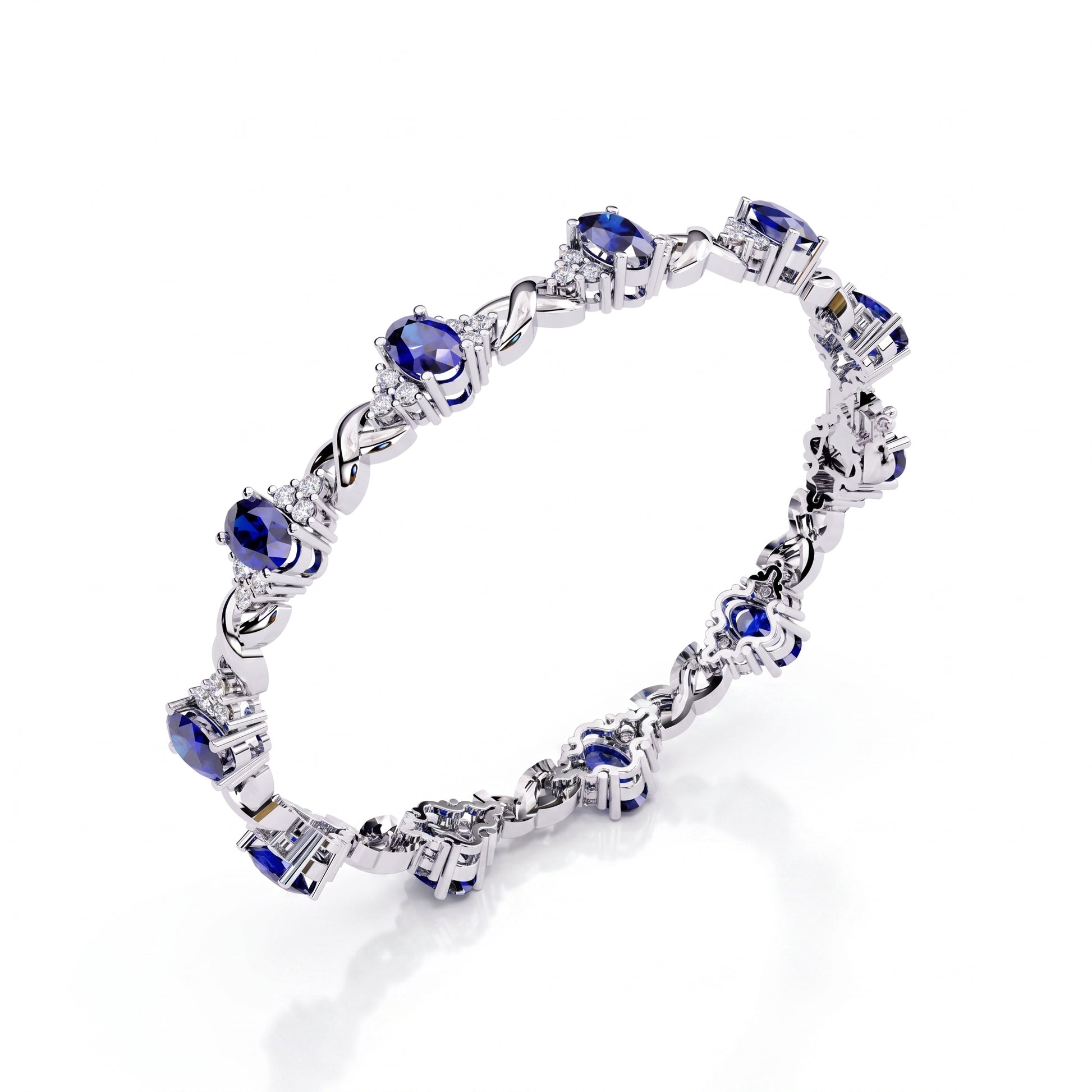 Clio - White Gold - clio-WG-oval-angle