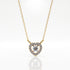 Cosima - Yellow Gold - cosima-YG-round-front