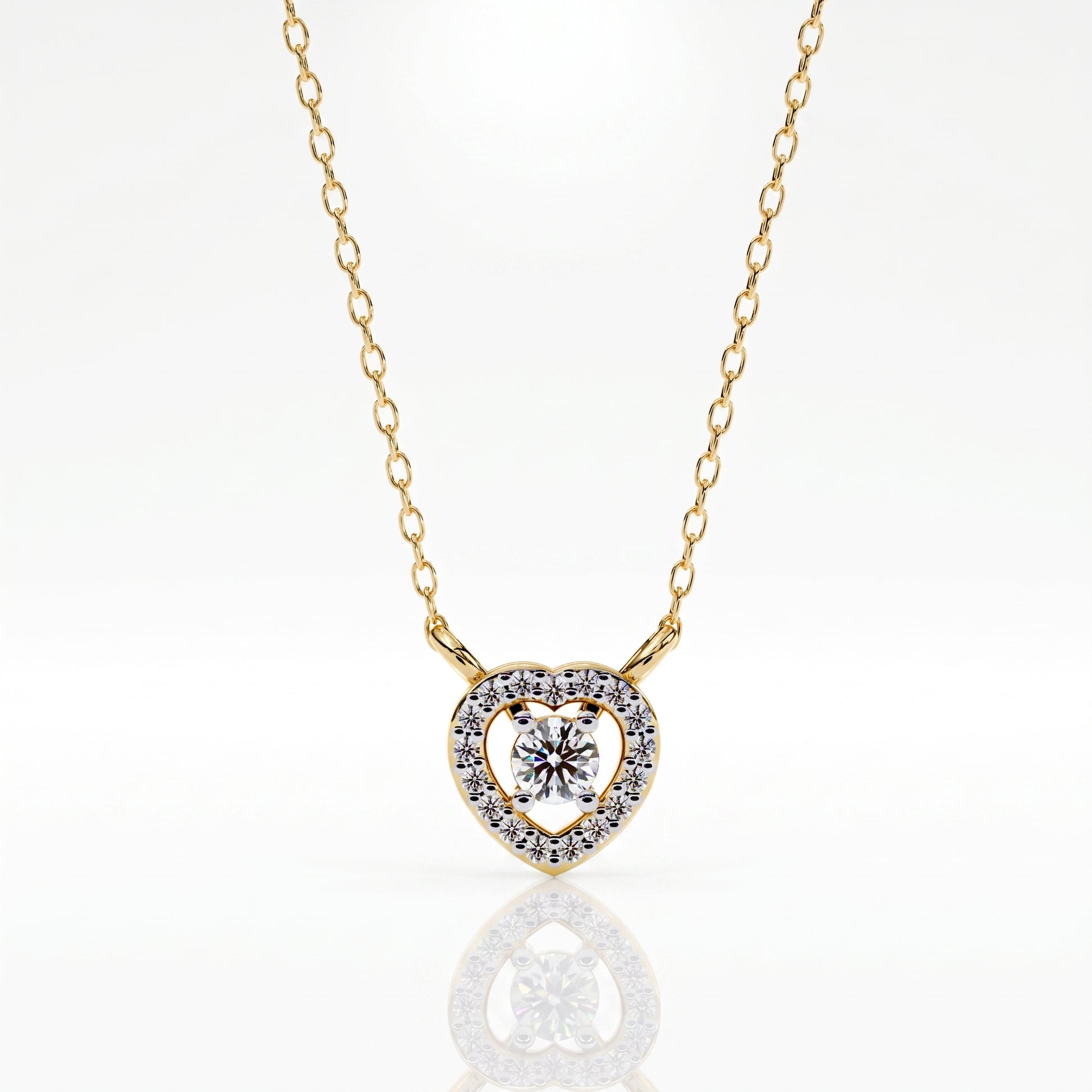 Cosima - Yellow Gold - cosima-YG-round-front