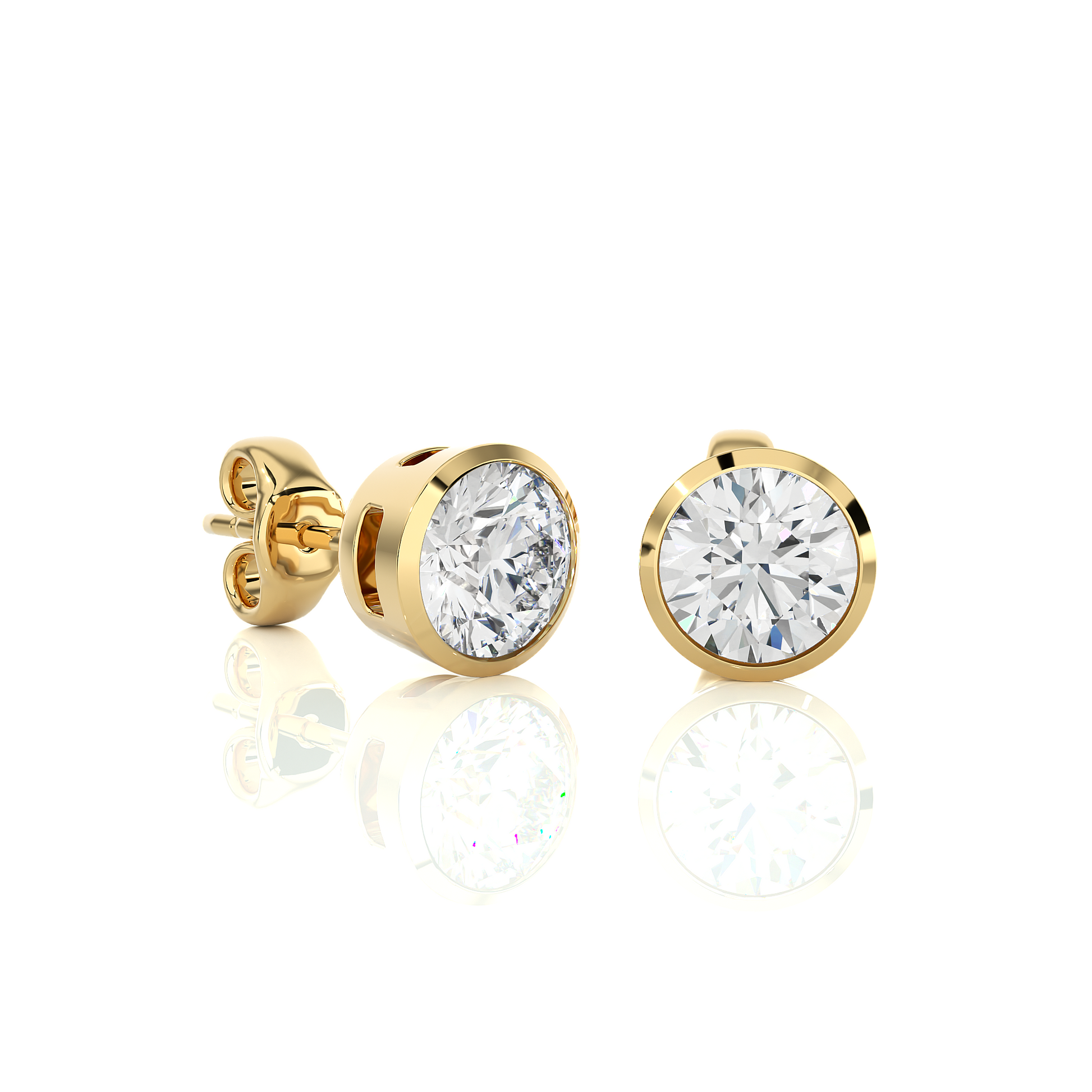 Cressida - Yellow Gold - cressida-YG-round-front