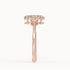 Daisy - Rose Gold - daisy-RG-marquise-side