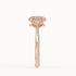 Daisy - Rose Gold - daisy-RG-oval-side
