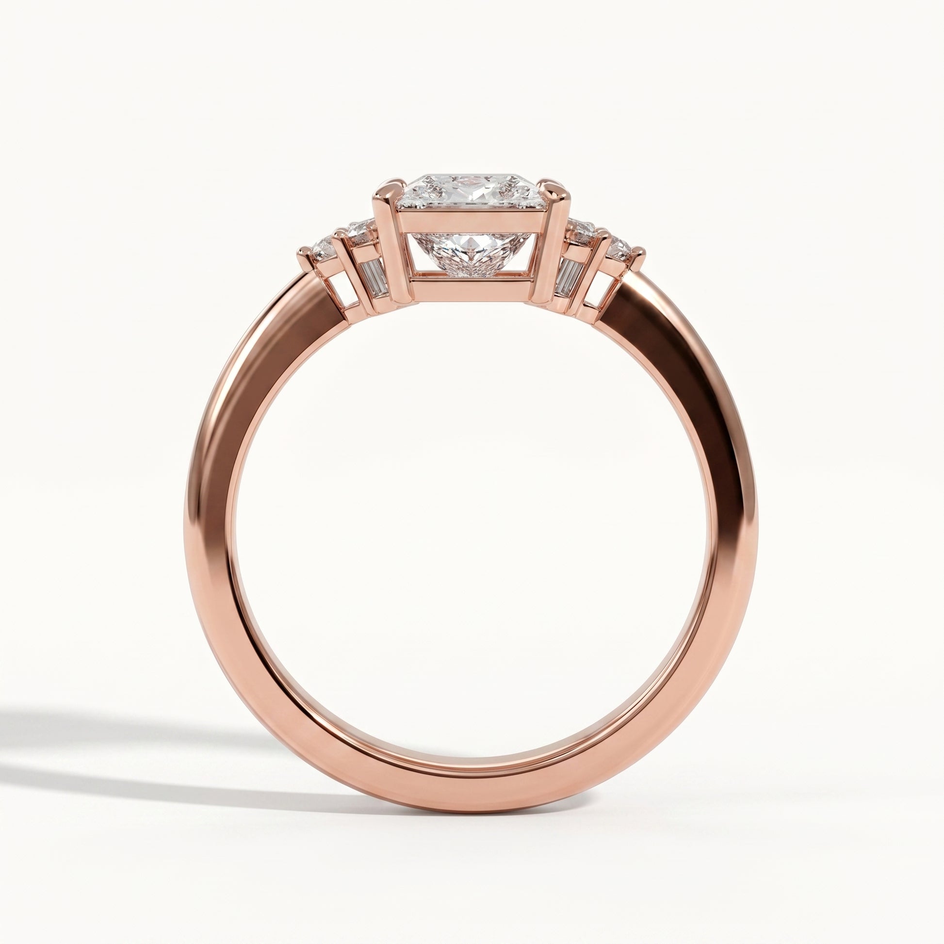 Daisy - Rose Gold - daisy-RG-princess-front