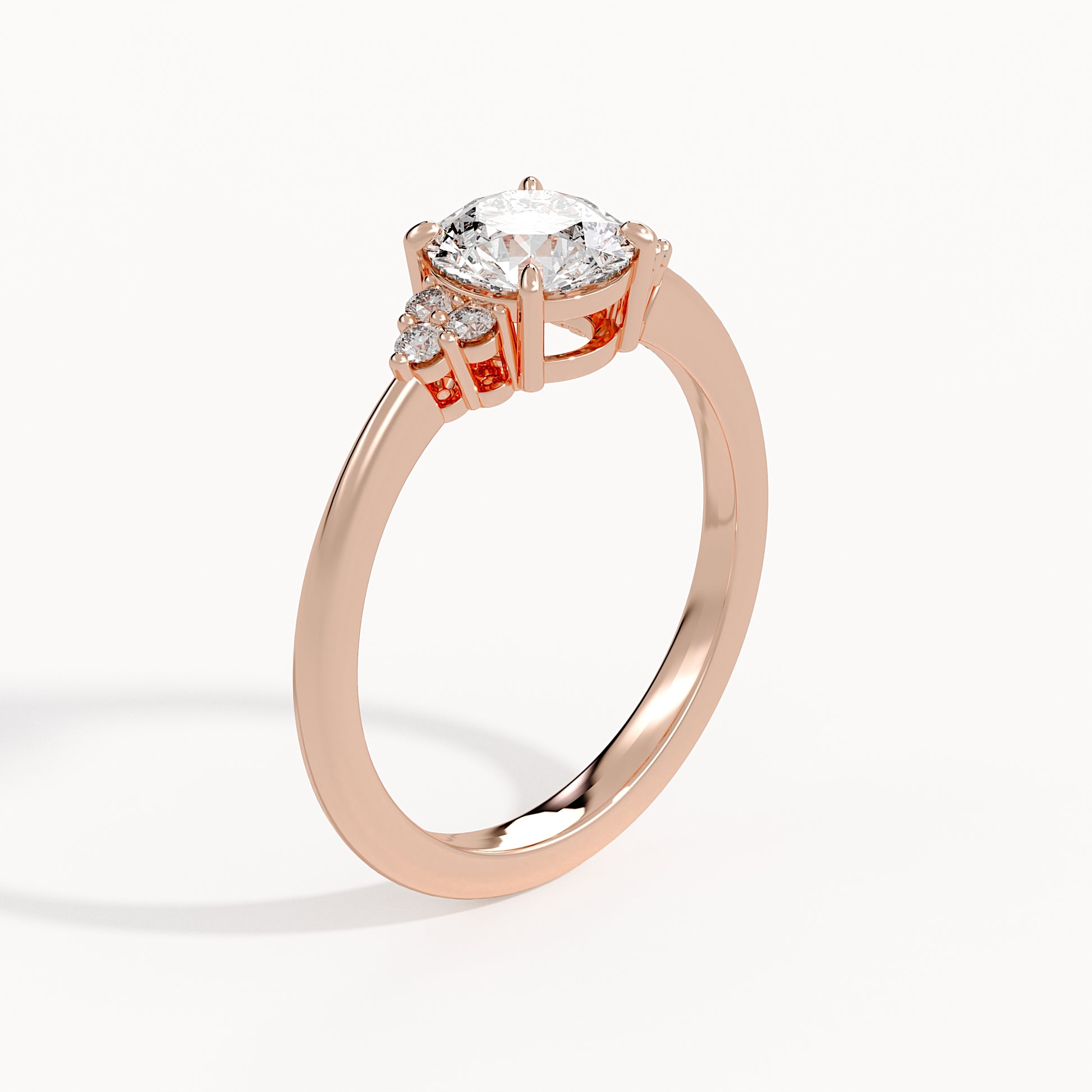 Daisy - Rose Gold - daisy-RG-round-angle