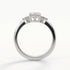 Daisy - White Gold - daisy-WG-oval-front