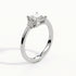 Daisy - White Gold - daisy-WG-princess-angle