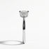 Daisy - White Gold - daisy-WG-princess-side