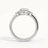 Daisy - White Gold - daisy-WG-round-front