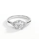 Daisy - Classic Cluster Lab Grown Diamond Engagement Ring - Round