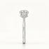 Daisy - White Gold - daisy-WG-round-side