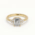 Daisy - Yellow Gold - daisy-YG-emerald-hero