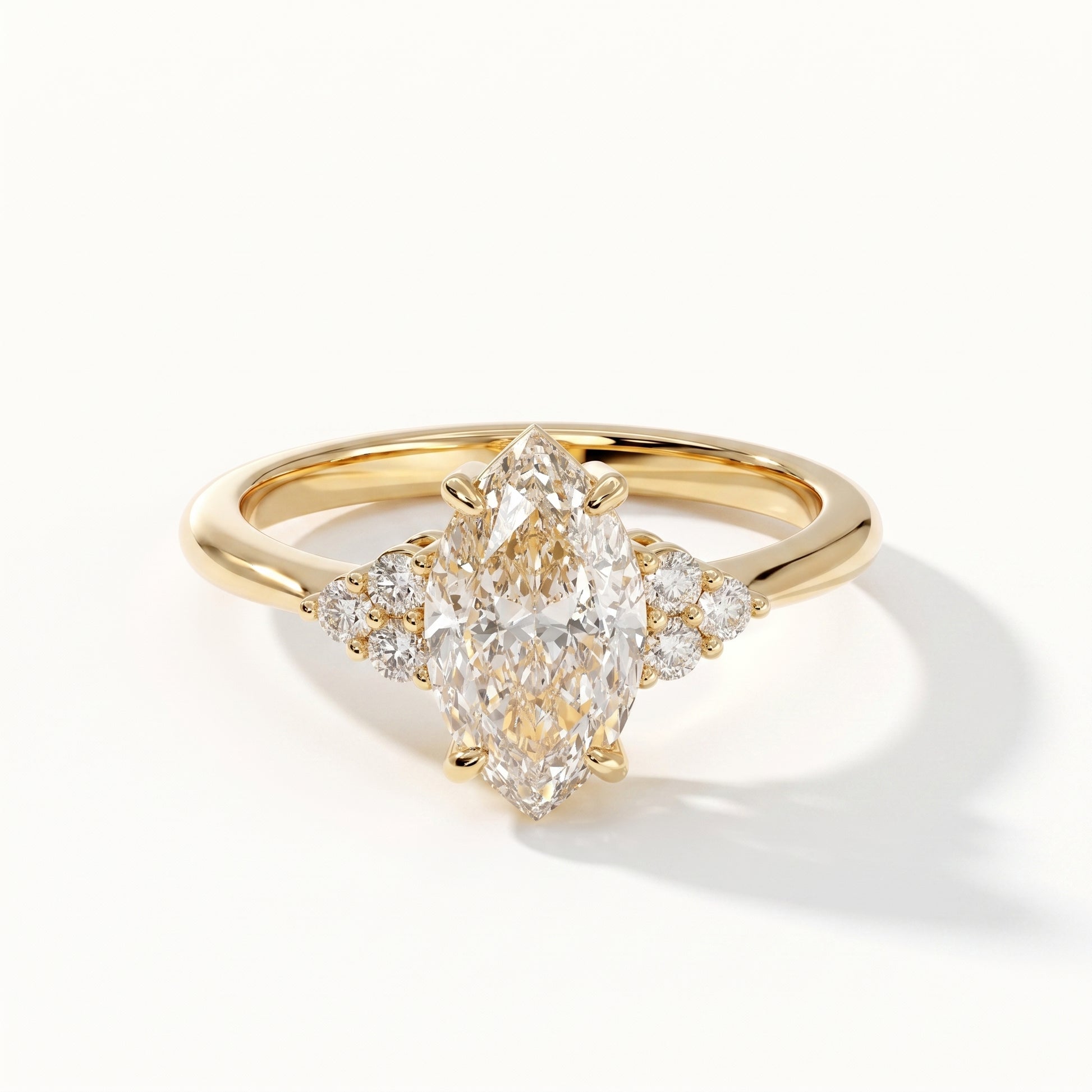 Daisy - Yellow Gold - daisy-YG-marquise-hero