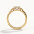 Daisy - Yellow Gold - daisy-YG-princess-front