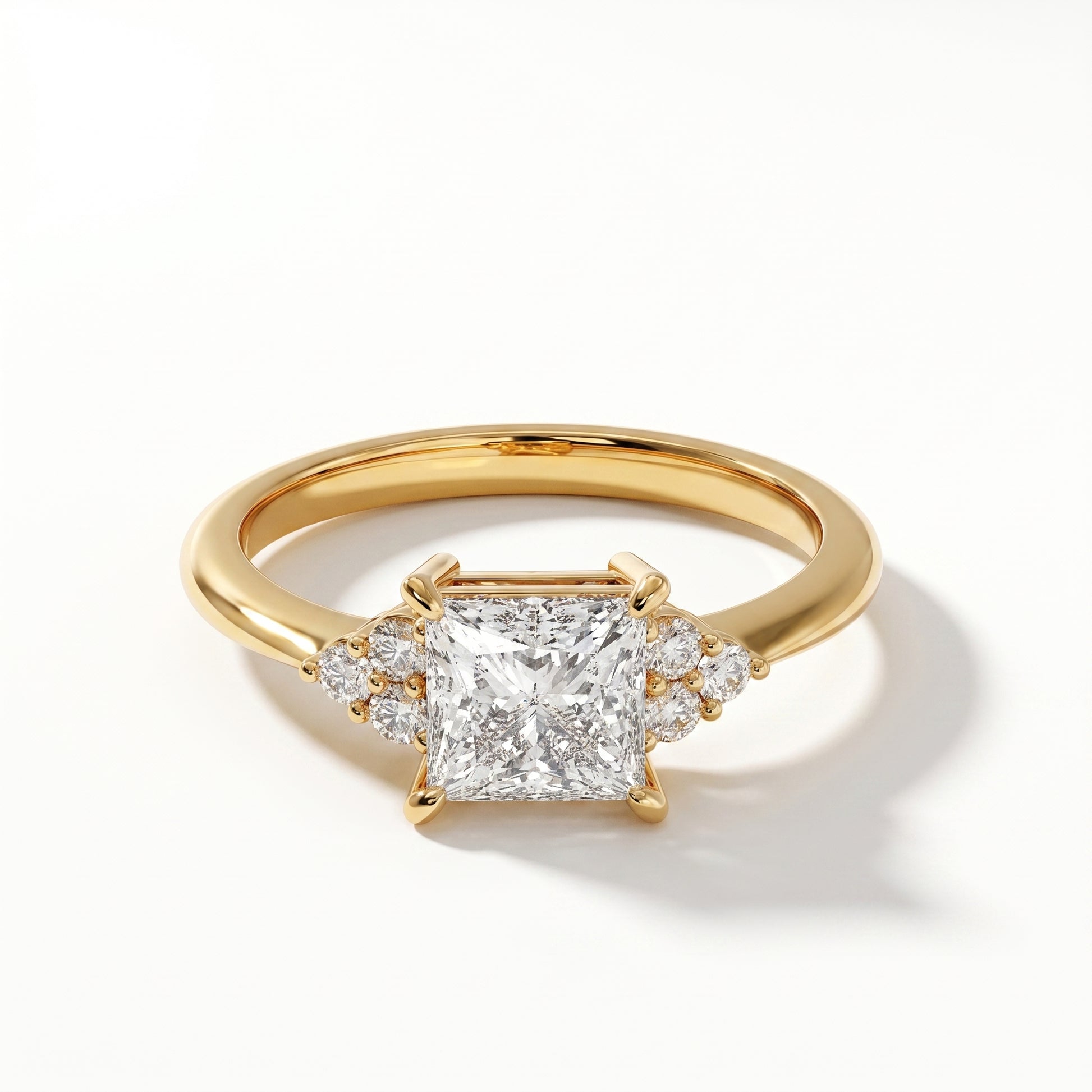 Daisy - Yellow Gold - daisy-YG-princess-hero