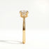 Daisy - Yellow Gold - daisy-YG-round-side