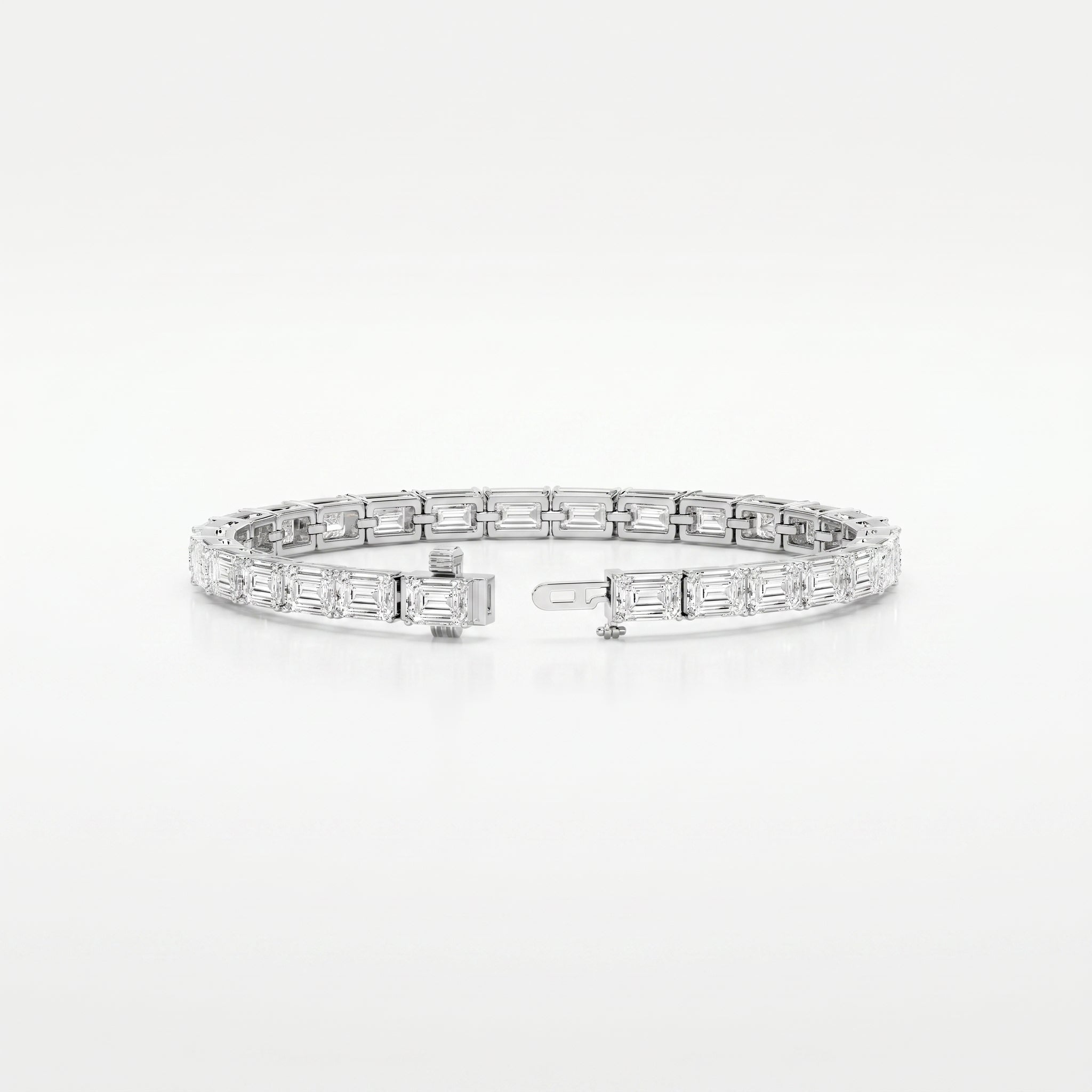 Delphine - White Gold - delphine-WG-emerald-back