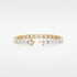 Delphine - Yellow Gold - delphine-YG-emerald-back