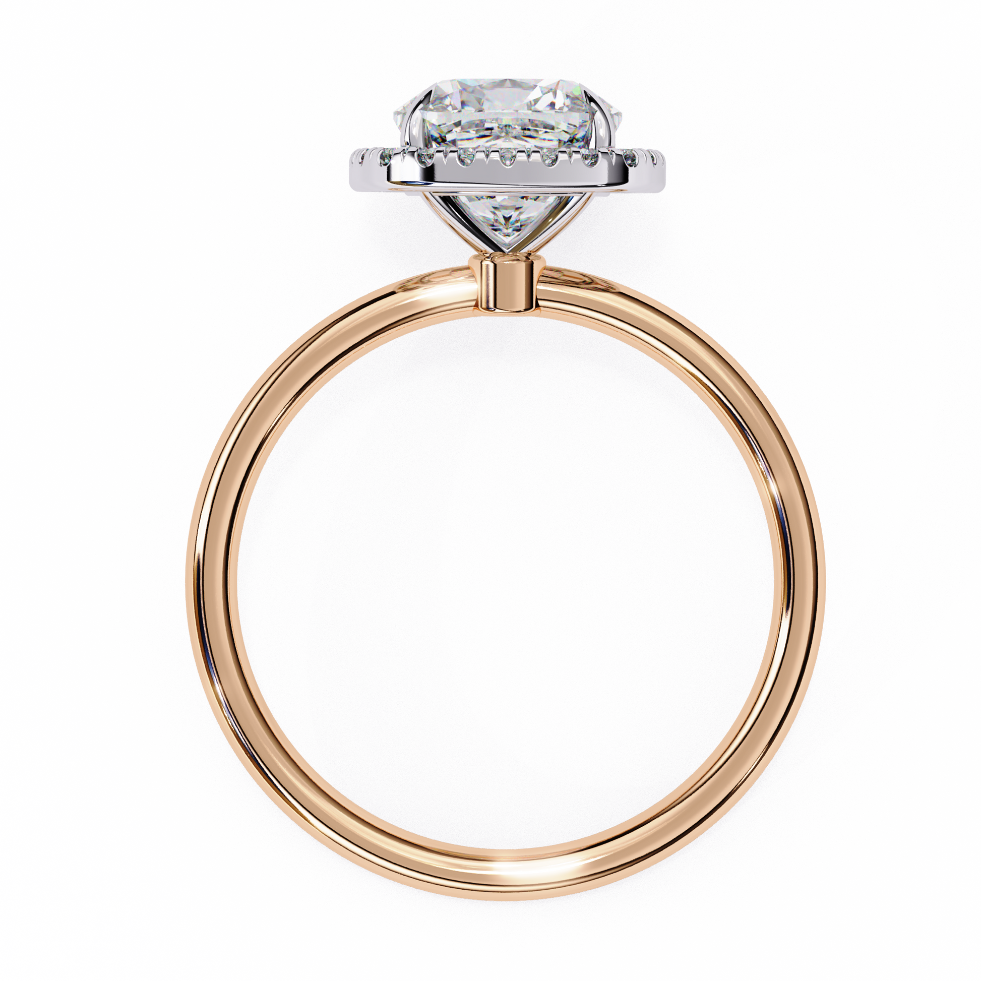 Eleanor - Rose Gold - eleanor-RG-cushion-angle_3