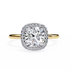Eleanor - Yellow Gold - eleanor-YG-cushion-hero