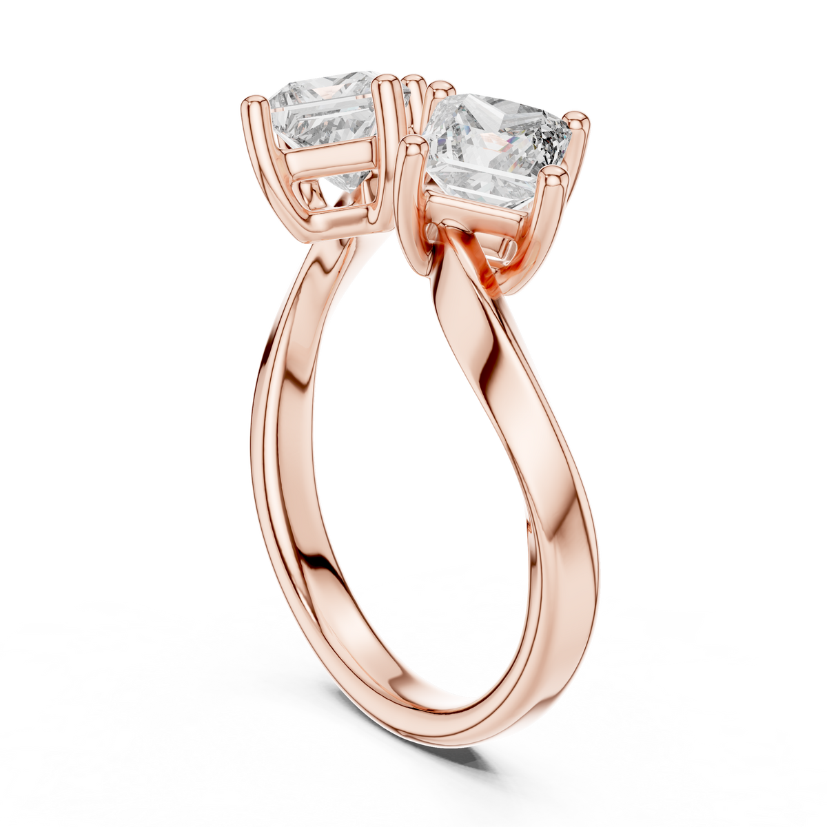 Elena - Rose Gold - elena-RG-princess-angle