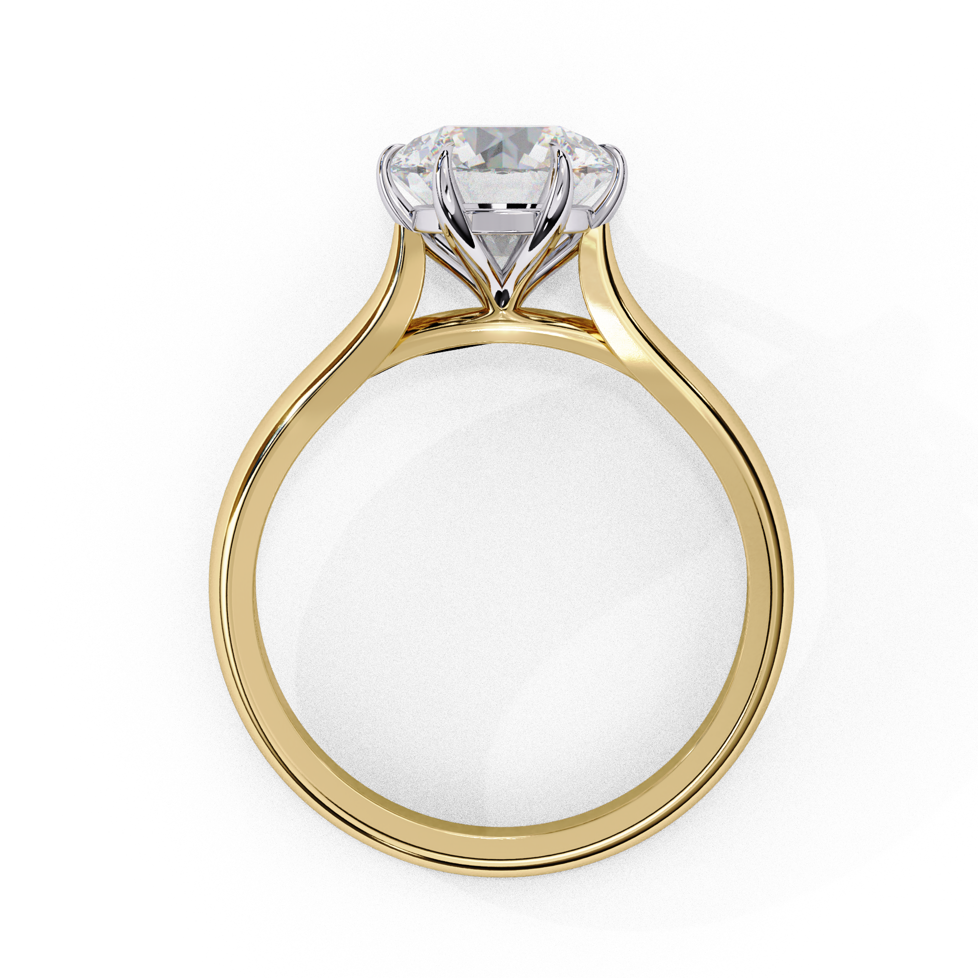 Elise - Yellow Gold - elise-YG-round-angle