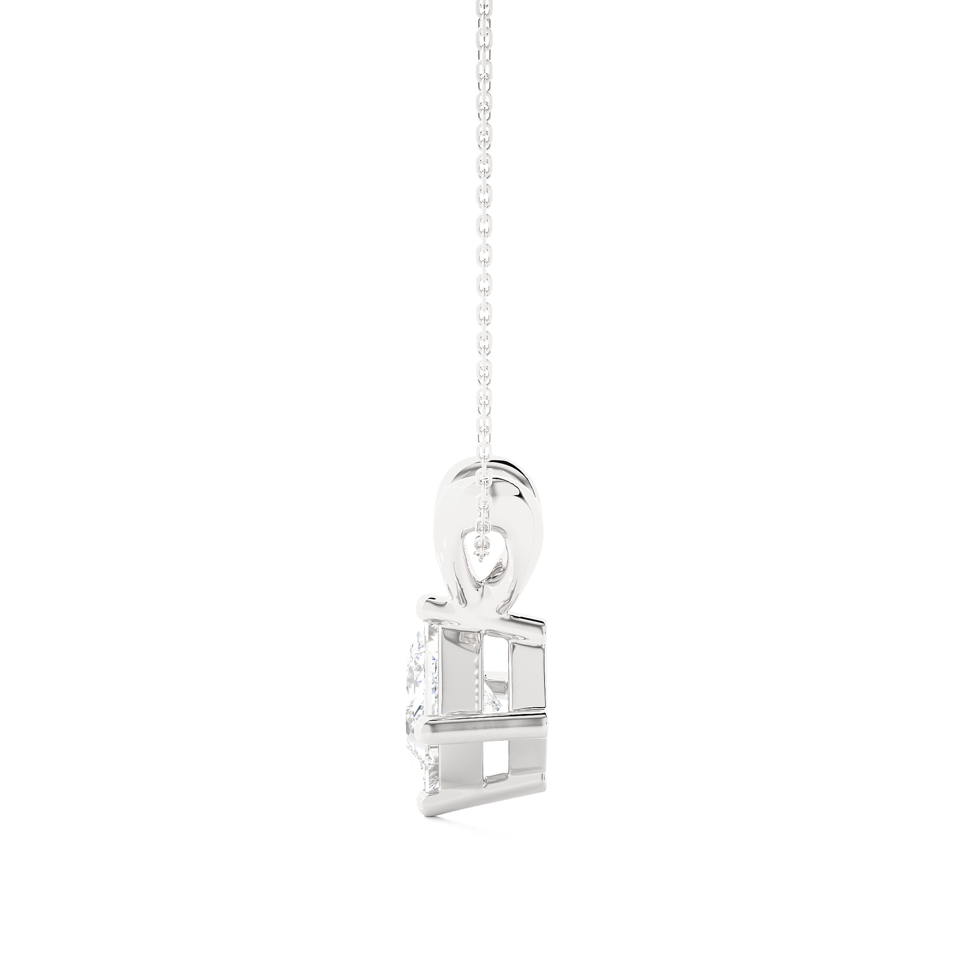Elodie - White Gold - elodie-WG-princess-side