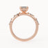 Emily - Rose Gold - emily-RG-emerald-front